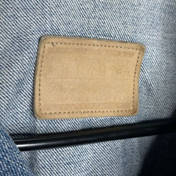 VTG Arizona Denim Chore Coat 4 Pocket Size L - Picture 5 of 5